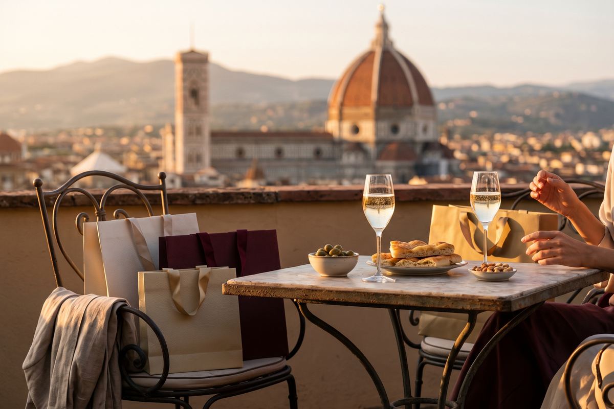 Armocromia e stile a Firenze, dettaglio