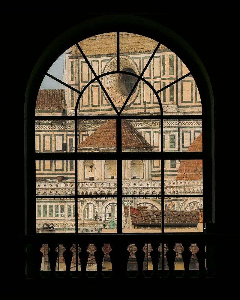 Vista sul Duomo di Firenze da una dimora dove cucina il nostro chef privato