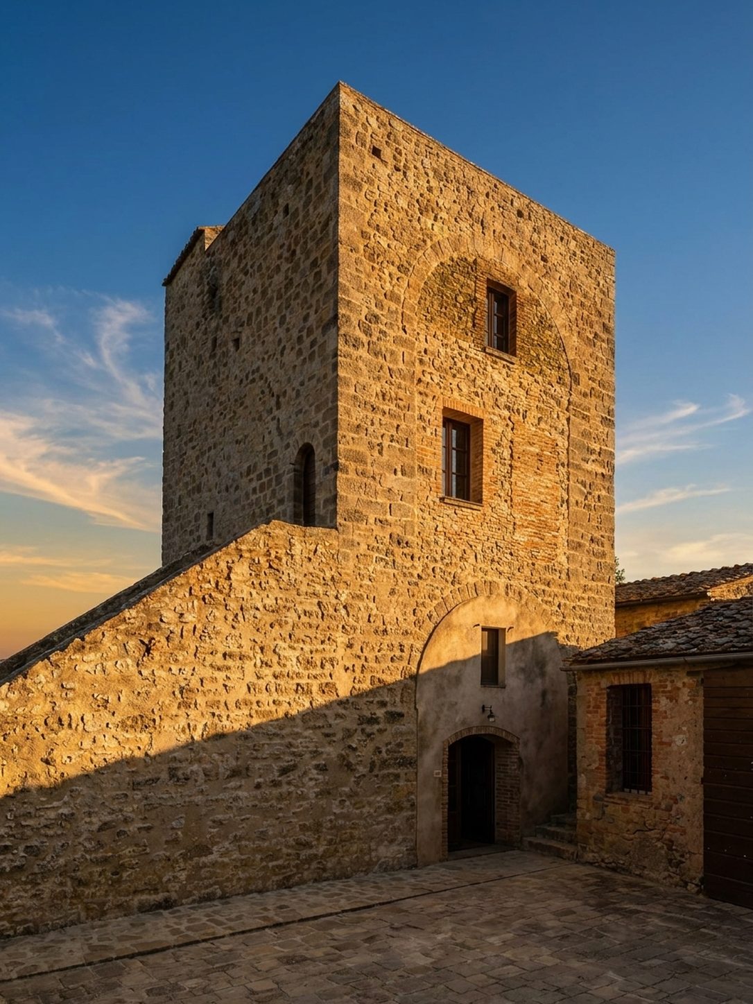 Torre Syntonia, la torre medievale nel borgo